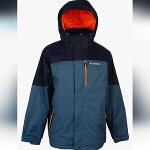 NWT Columbia Mens Summit Lift Interchange 3in 1 Hooded Winter Jacket Size M